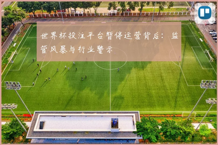 世界杯投注平台暂停运营背后:监管风暴与行业警示